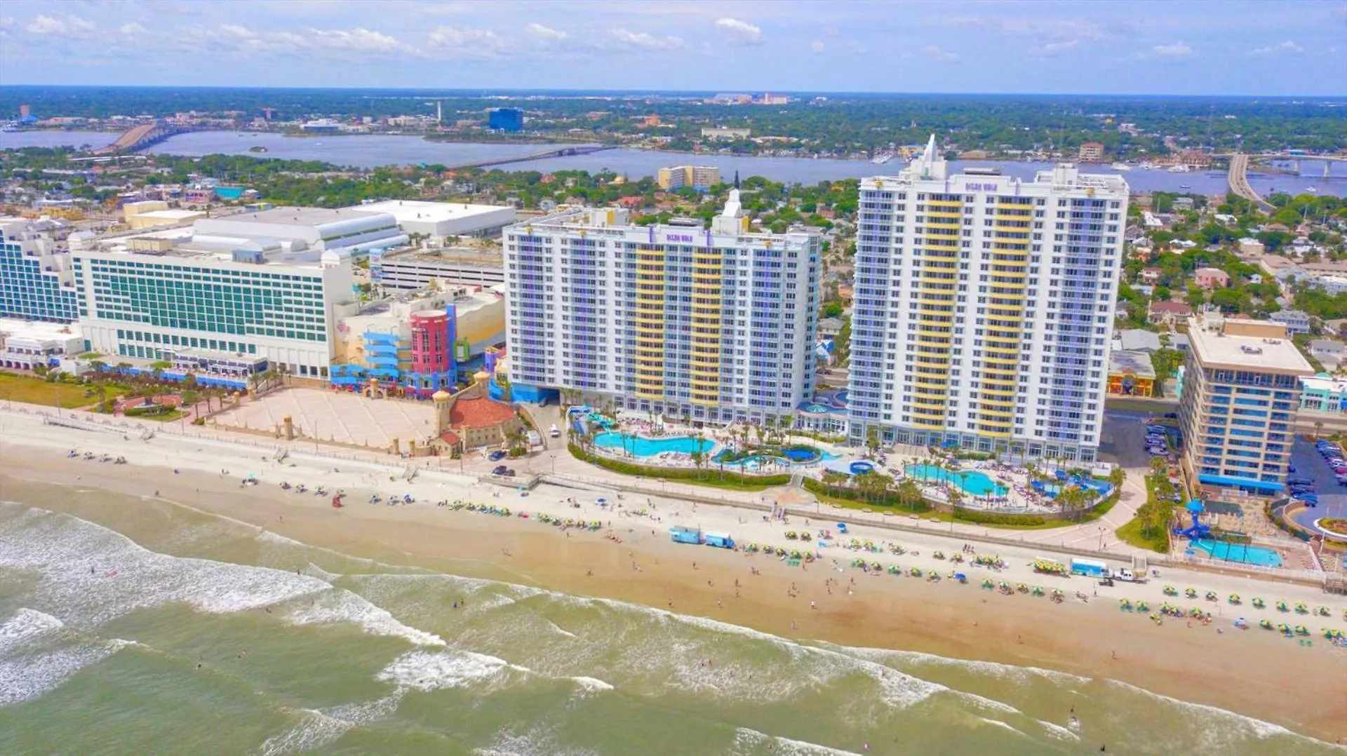 Luxury 16Th Floor 1 Bedroom Condo Direct Oceanfront Wyndham Ocean Walk Resort Daytona Beach | 1610 0*,  미국