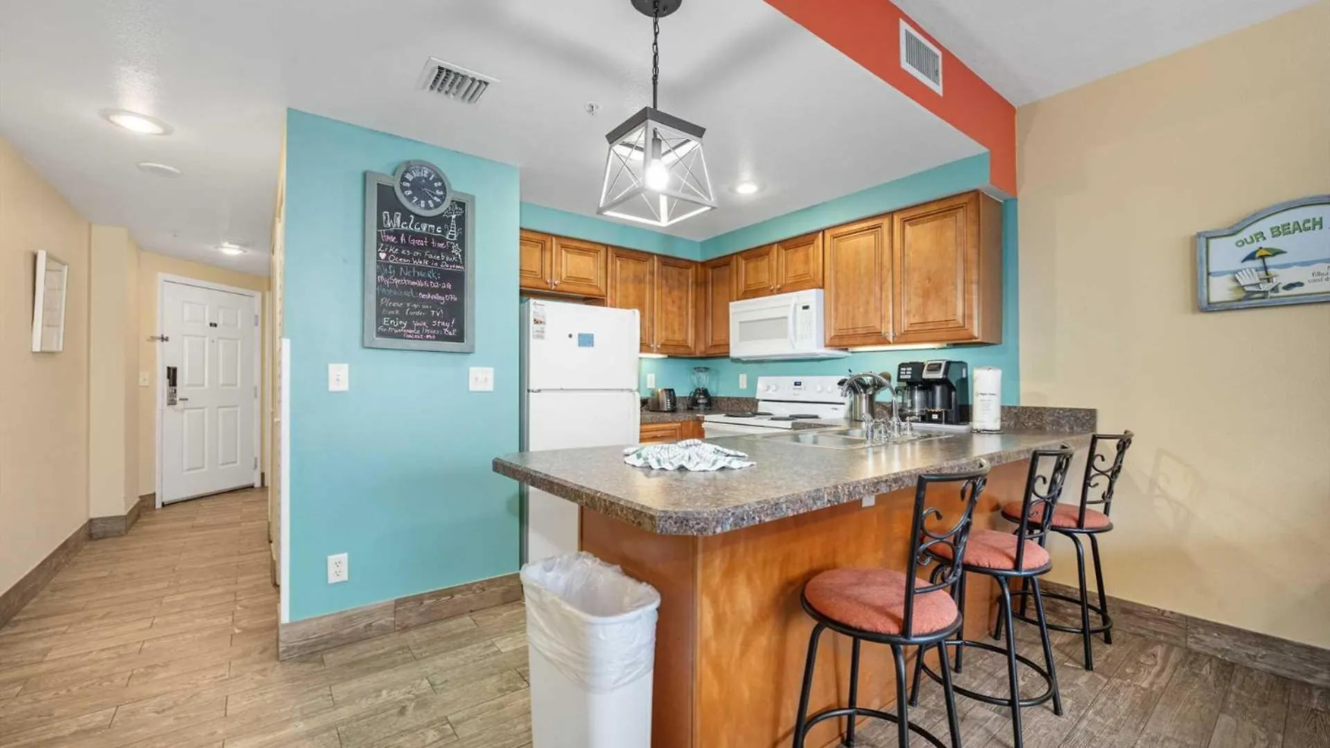 Luxury 16Th Floor 1 Bedroom Condo Direct Oceanfront Wyndham Ocean Walk Resort Daytona Beach | 1610 0*,  美国