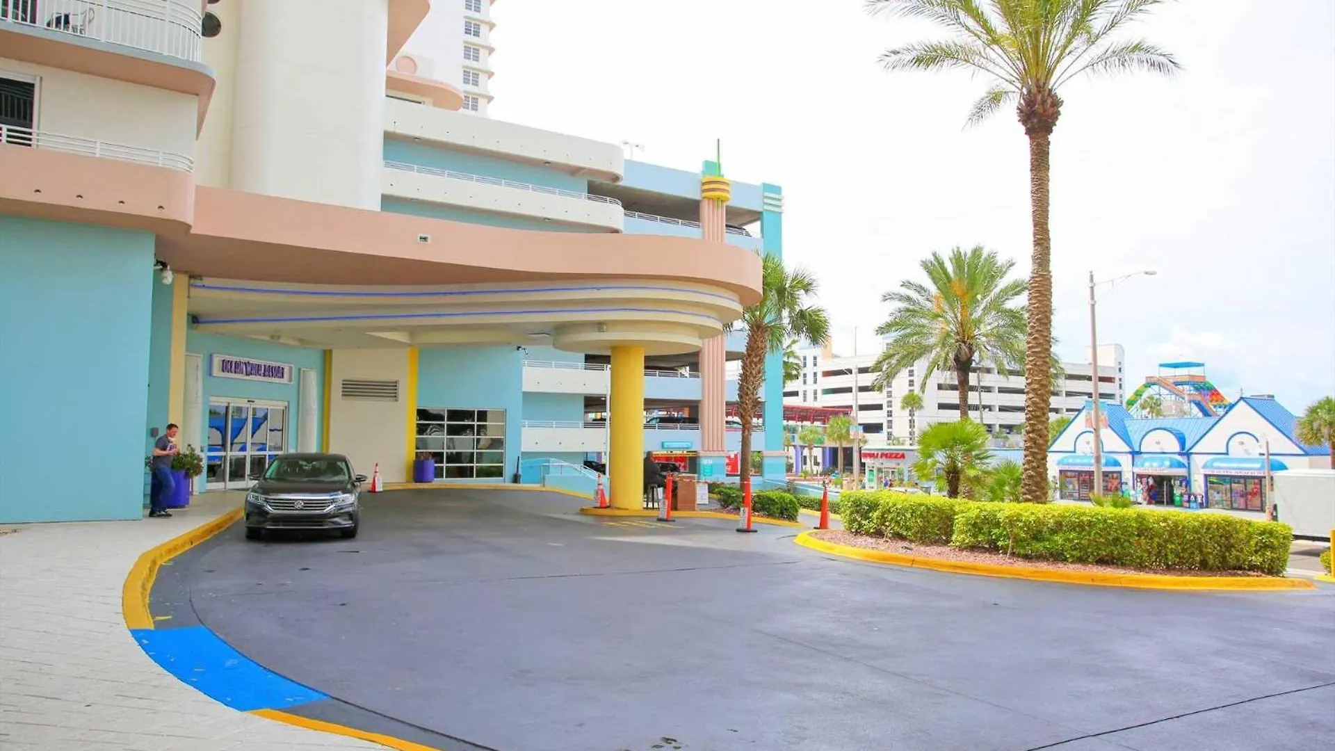 度假居 Luxury 16Th Floor 1 Bedroom Condo Direct Oceanfront Wyndham Ocean Walk Resort Daytona Beach | 1610